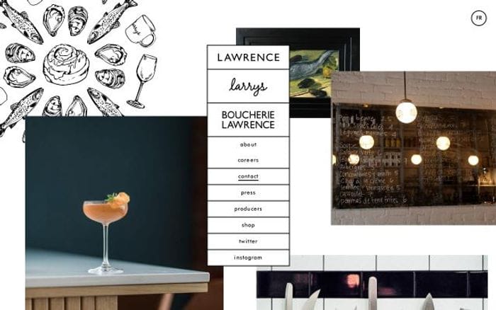 Lawrencemtl website preview