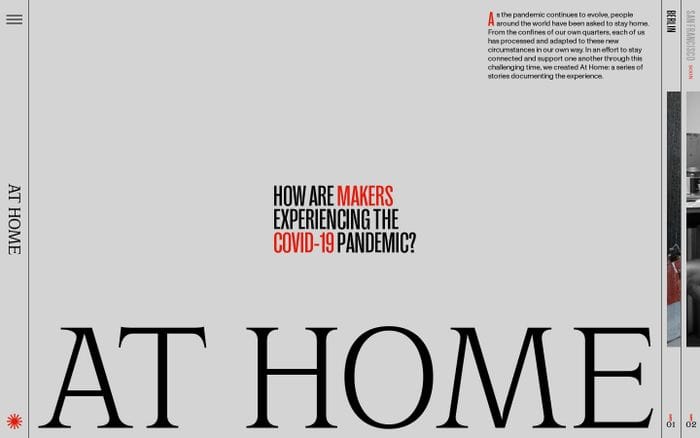 At Home website preview