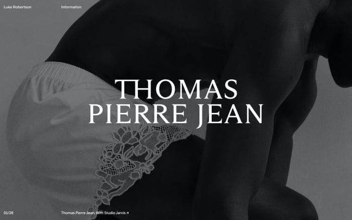 Luke Robertson website preview
