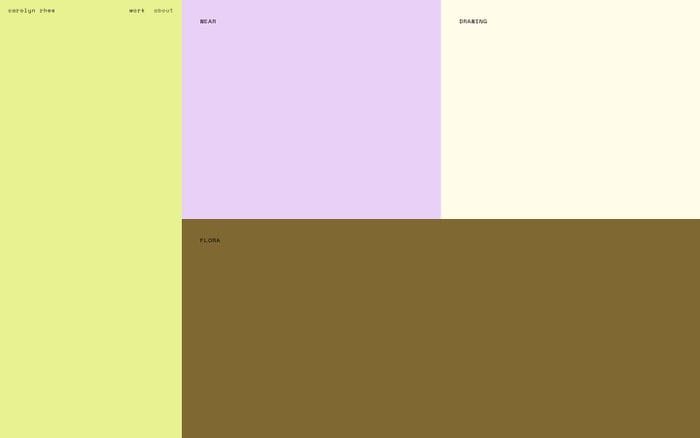 Carolyn Rhee website preview
