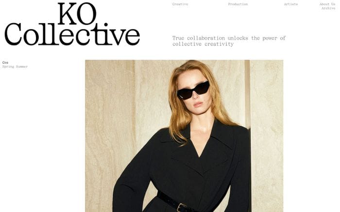 Ko Collective website preview