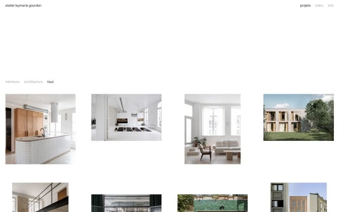 Atelier Leymarie Gourdon website preview