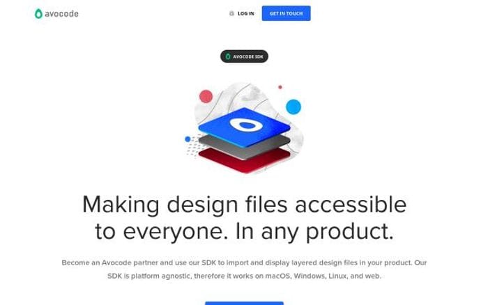Avocode website preview
