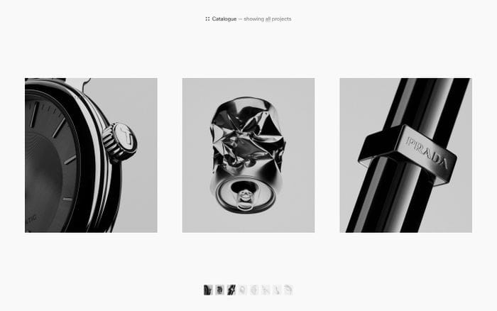 Maciek Miloch website preview