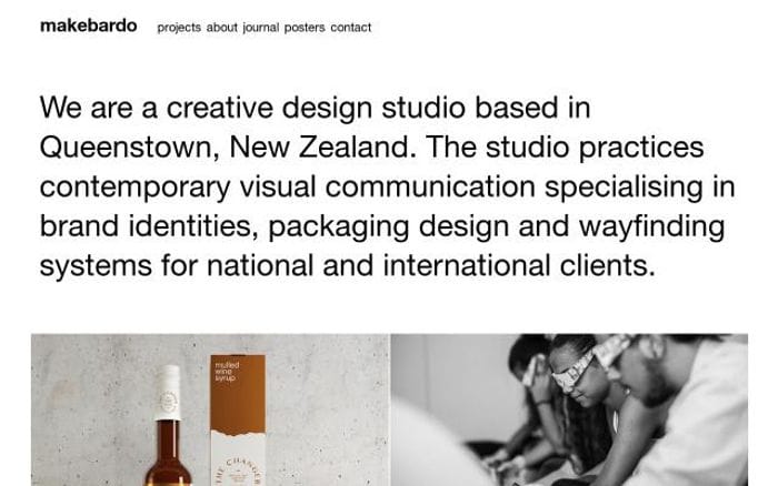 Makebardo website preview
