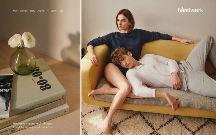 håndværk | Perfect Basics. website preview
