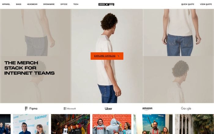 Banger website preview