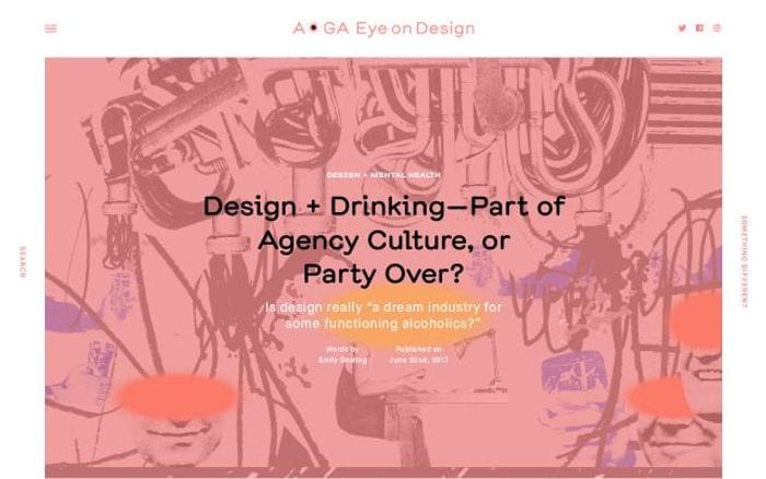 Eyeondesign website preview