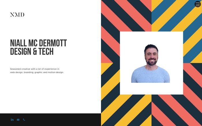 Niall Mc Dermott | Design & Tech website preview