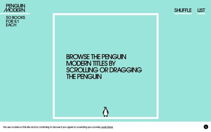 Penguinmodern website preview