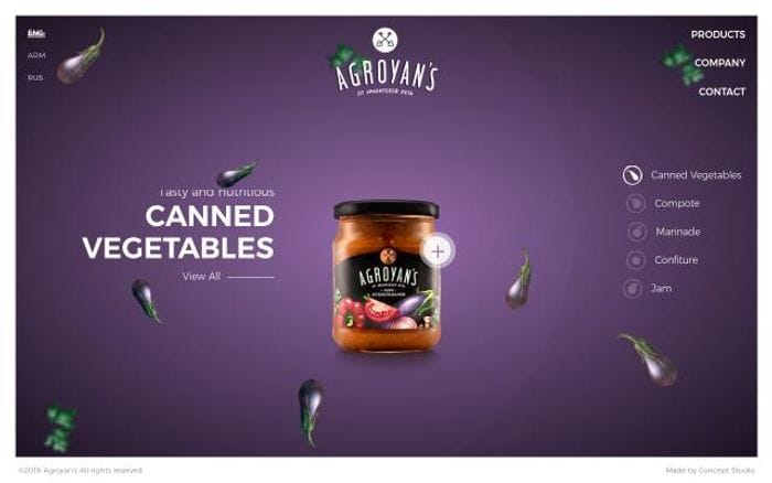 Agroyans website preview