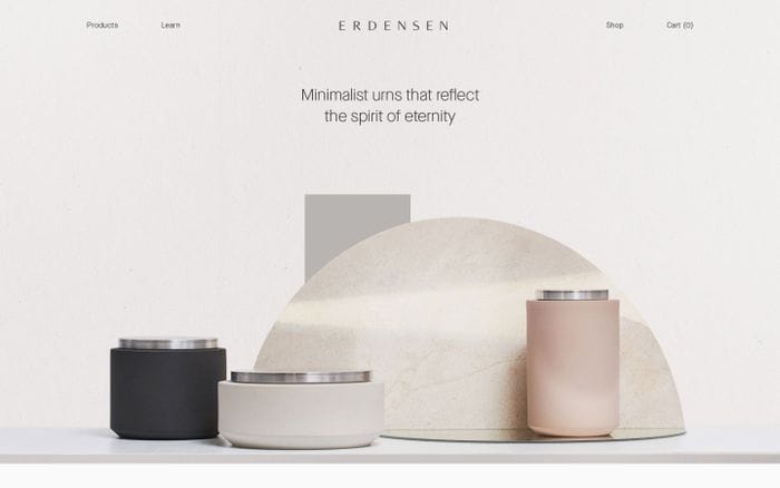 Erdensen website preview
