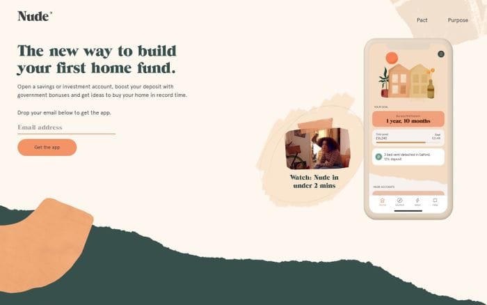 Nude website preview