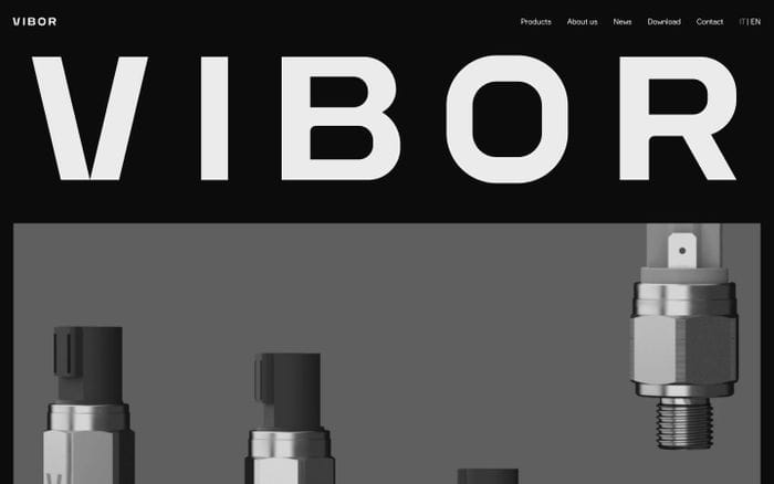 Vibor website preview