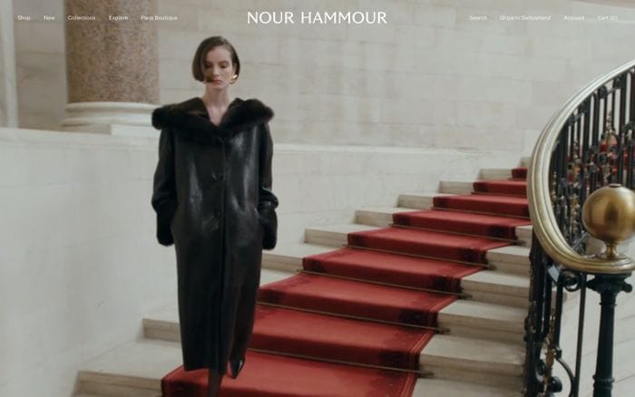 Nour Hammour website preview