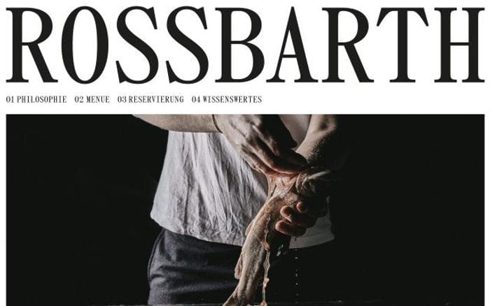 Rossbarth website preview