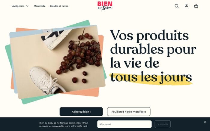 Bien ou Bien website preview