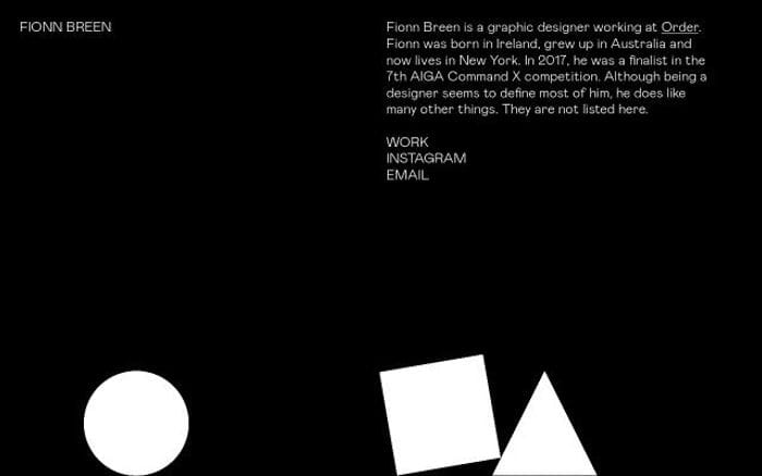 Fionnbreen website preview