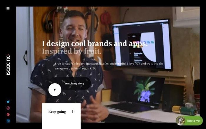 Isaacnc website preview