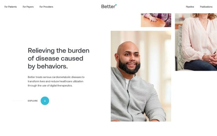  Better Therapeutics website preview