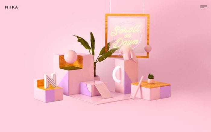 Niika website preview
