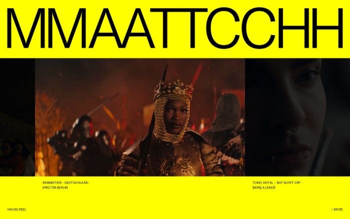 MMAATTCCHH website preview