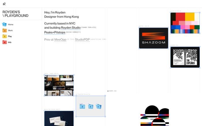 Royden So website preview