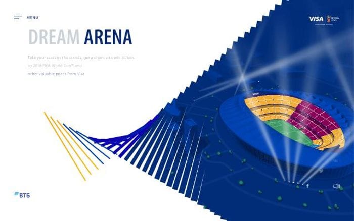 Dreamarena2018 website preview
