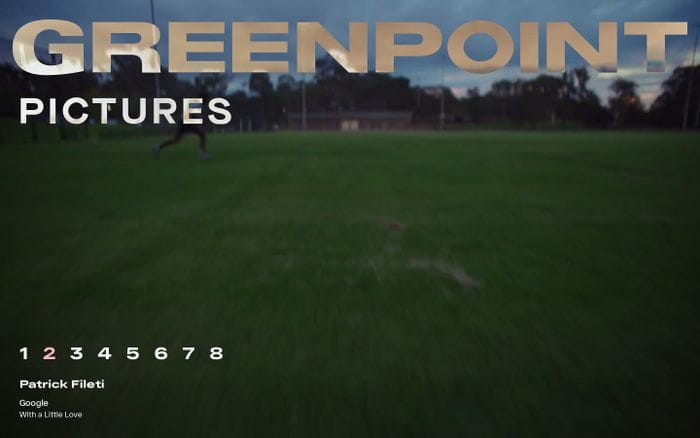 Greenpoint Pictures website preview