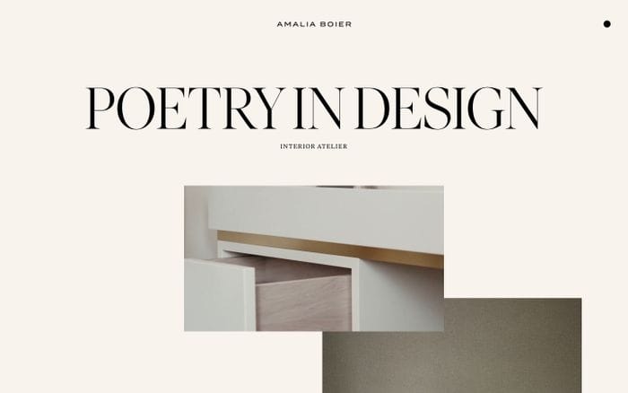 Amalia Boier website preview