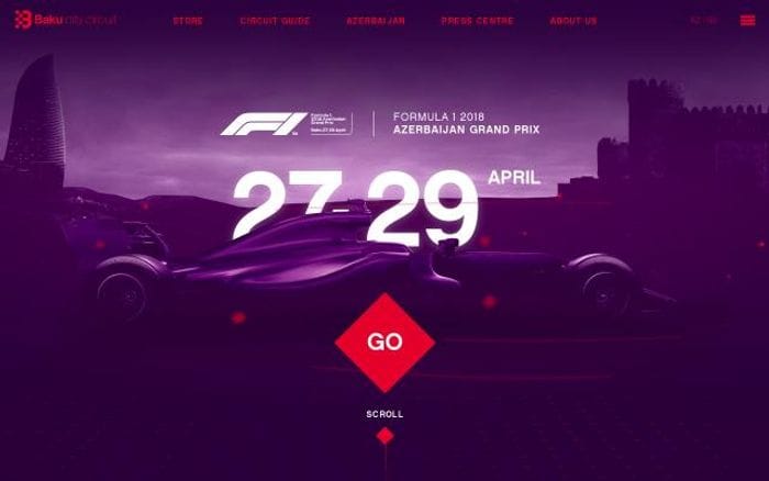 Bakucitycircuit website preview