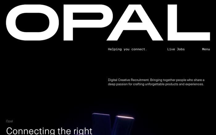 Opal website preview
