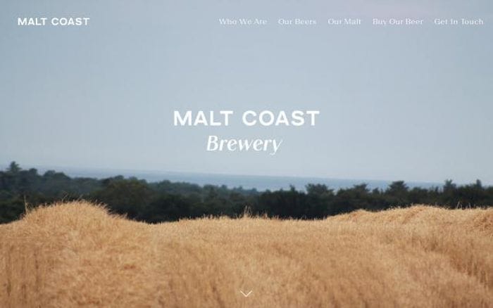 Maltcoast website preview