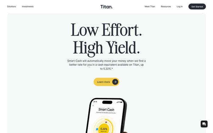 Titan website preview
