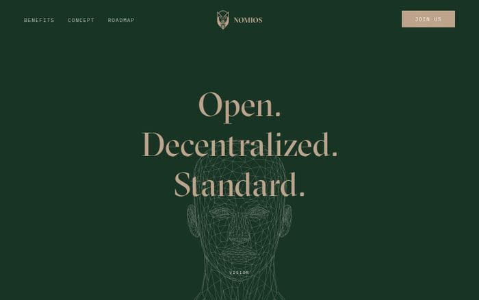 Nomios website preview