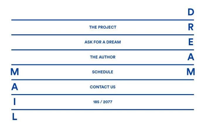 Dream-mail website preview