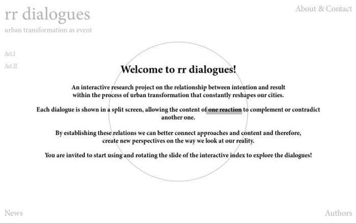 Rr-dialogues website preview