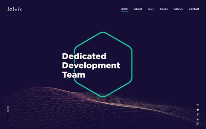 Jelvix website preview