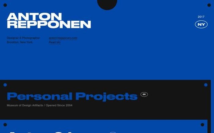 Repponen website preview