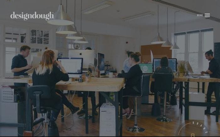 Designdough website preview