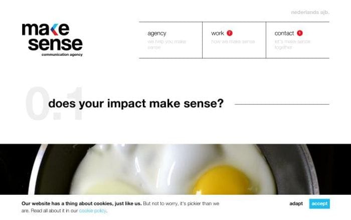 Wecanmakesense website preview