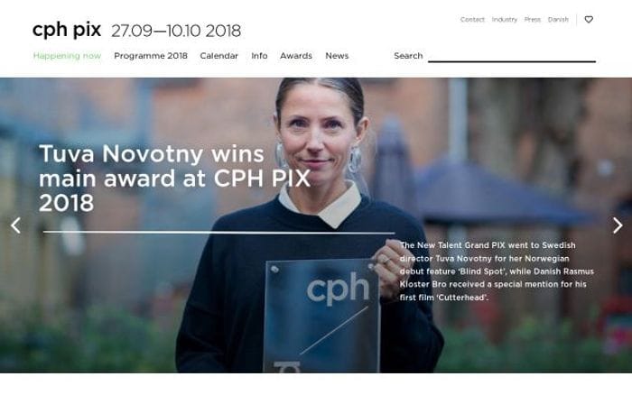 Cphpix website preview