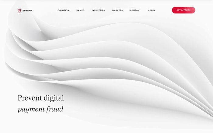 Enygma website preview