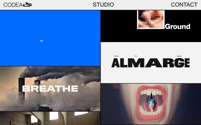 Codea Studio – Creative Agency website preview