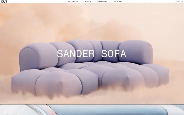 Objekte unserer Tage website preview