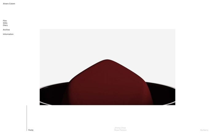 Alvaro Colom website preview