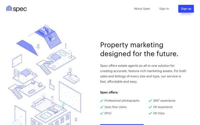 Spec website preview