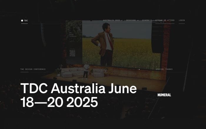 The Design Conference website preview