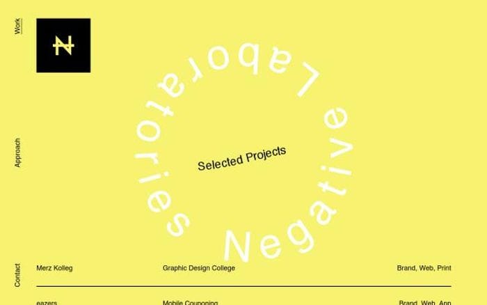 Negativelabs website preview