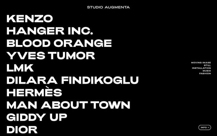 Studio Augmenta website preview